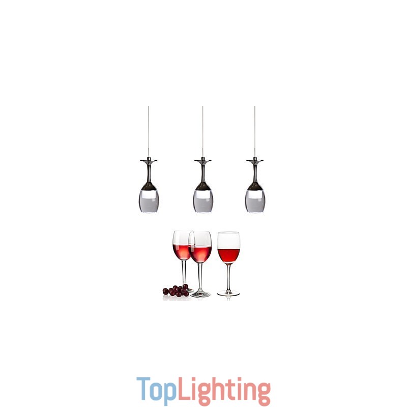 Pendant Lights 3 Lights Long Backplate Modern Contemporary