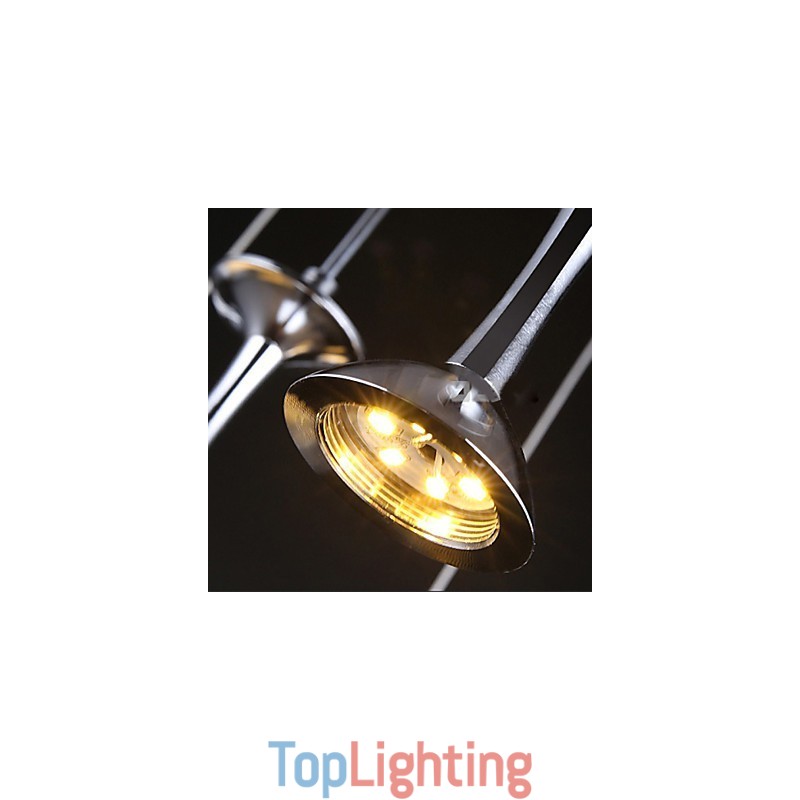 Pendant Lights 3 Lights Long Backplate Modern Contemporary