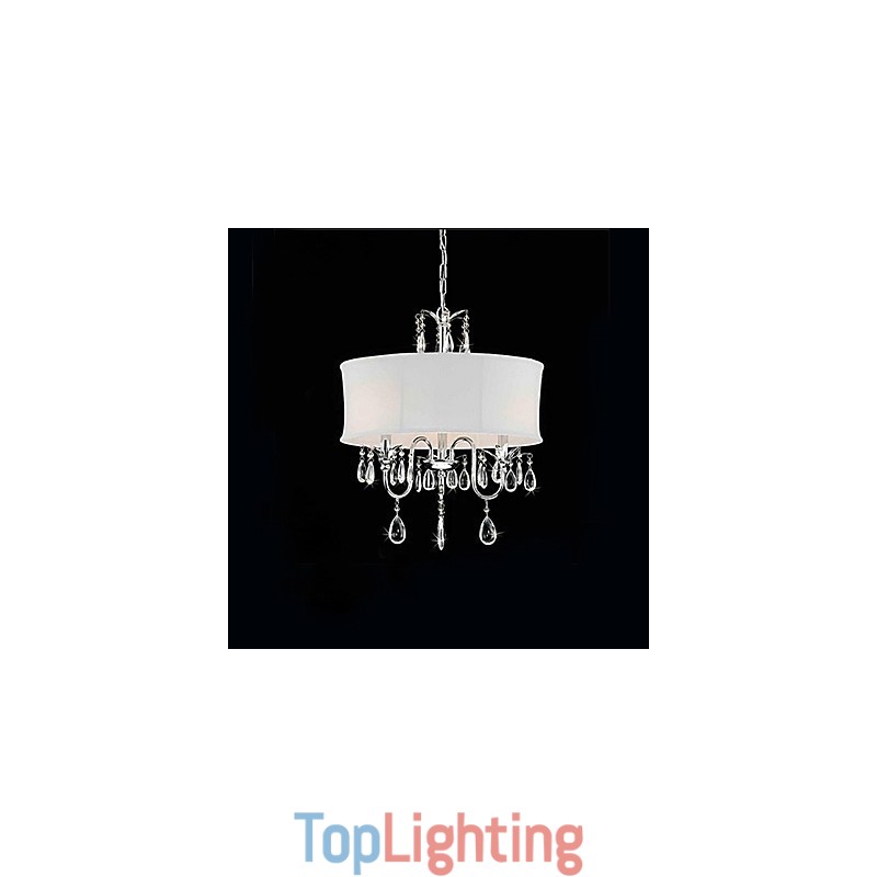Electroplated Metal Pendant Light