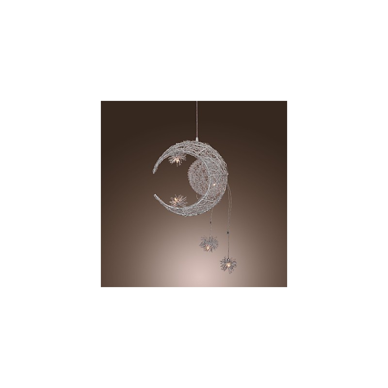 Modern Contemporary Globe Mini Style Electroplated Metal Pendant Light