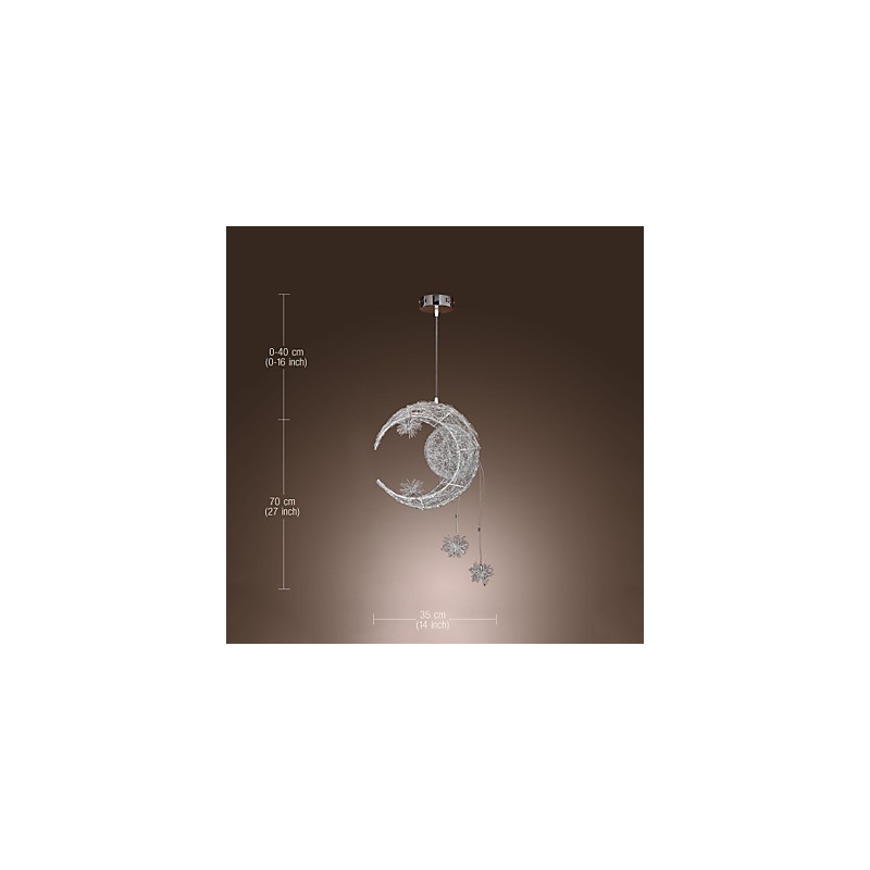 Modern Contemporary Globe Mini Style Electroplated Metal Pendant Light