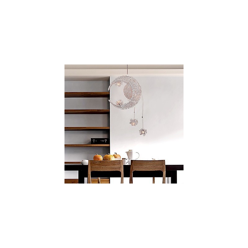 Modern Contemporary Globe Mini Style Electroplated Metal Pendant Light