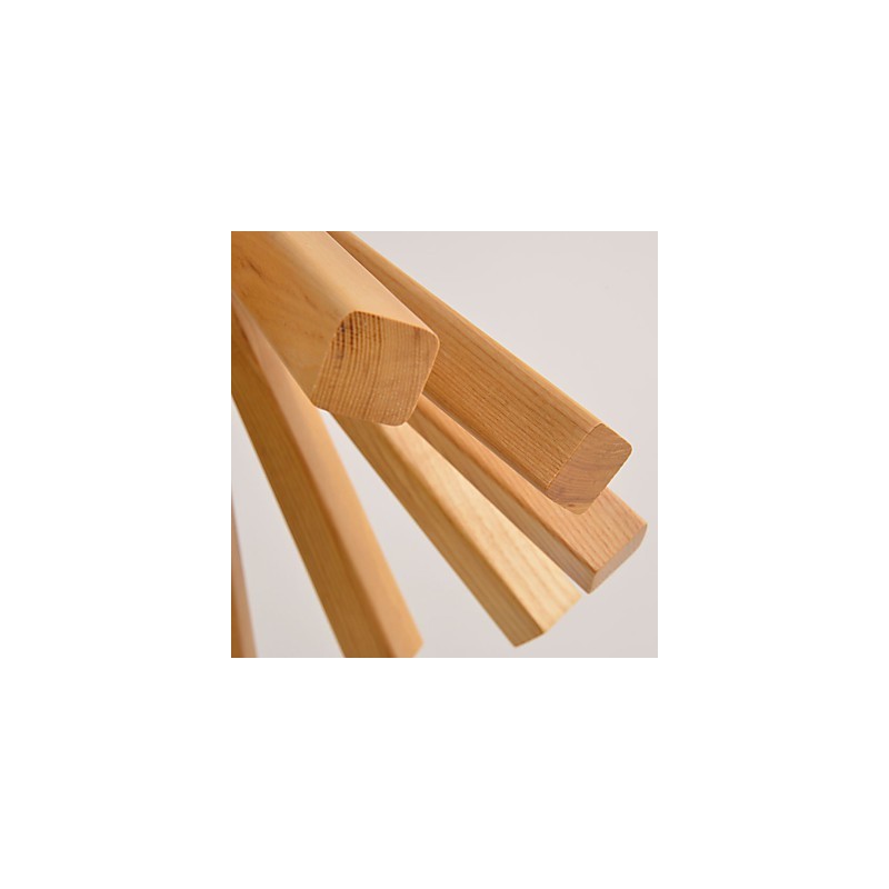 Retro Country Wood Bamboo Pendant Light