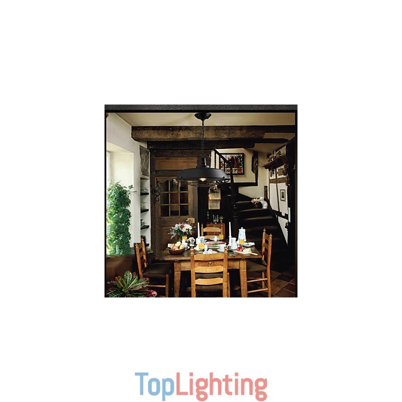 Pendant Lights American Country Retro Wrought Iron Contemporary and Contracted Warehouse Droplight