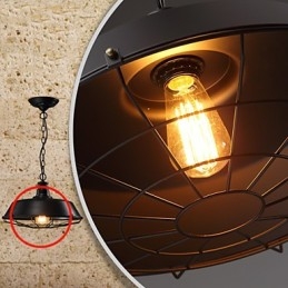 Pendant Lights American Country Retro Wrought Iron Contemporary and Contracted Warehouse Droplight