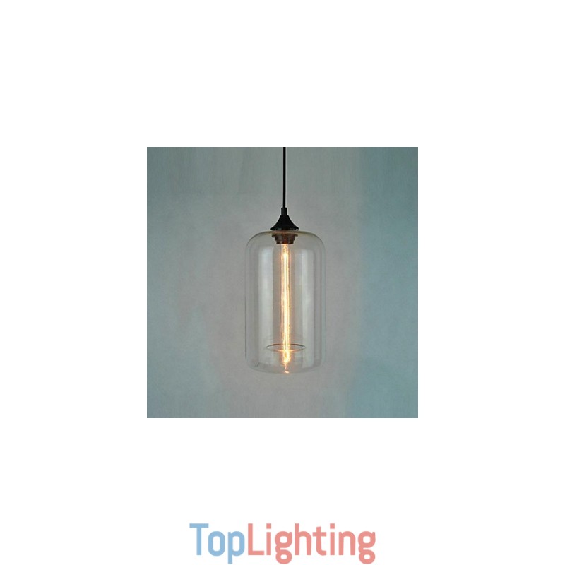 Bottle Design Pendant 1 Light Minimalist Iron Painting
