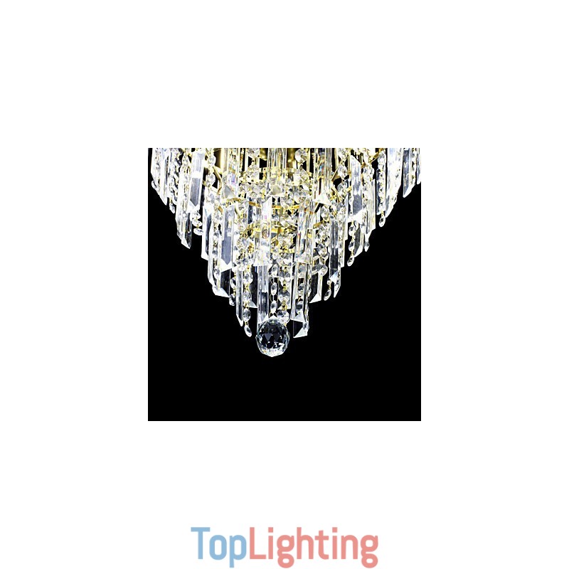 European Style Luxury 6 Lights Chandelier In Crown Shape