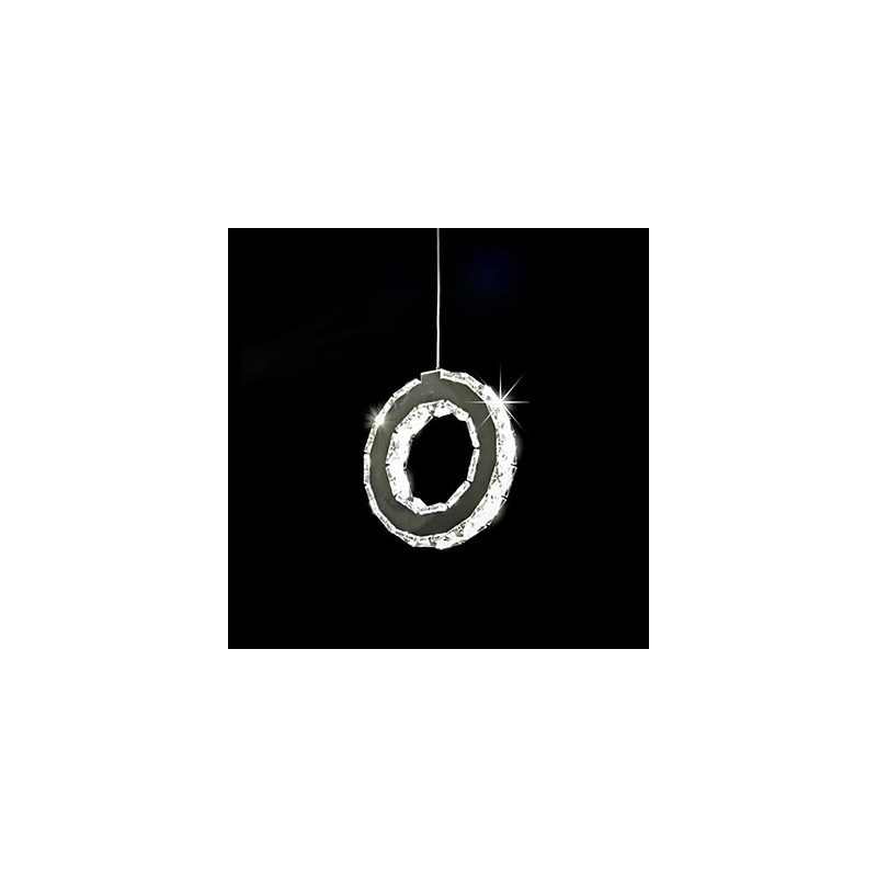 Modern Contemporary Crystal Metal Pendant Light