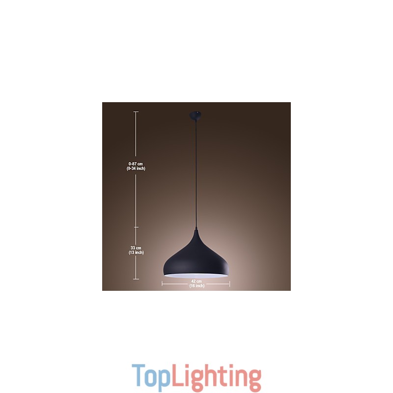 Modern Contemporary Retro Bowl Mini Style Painting Pendant Light