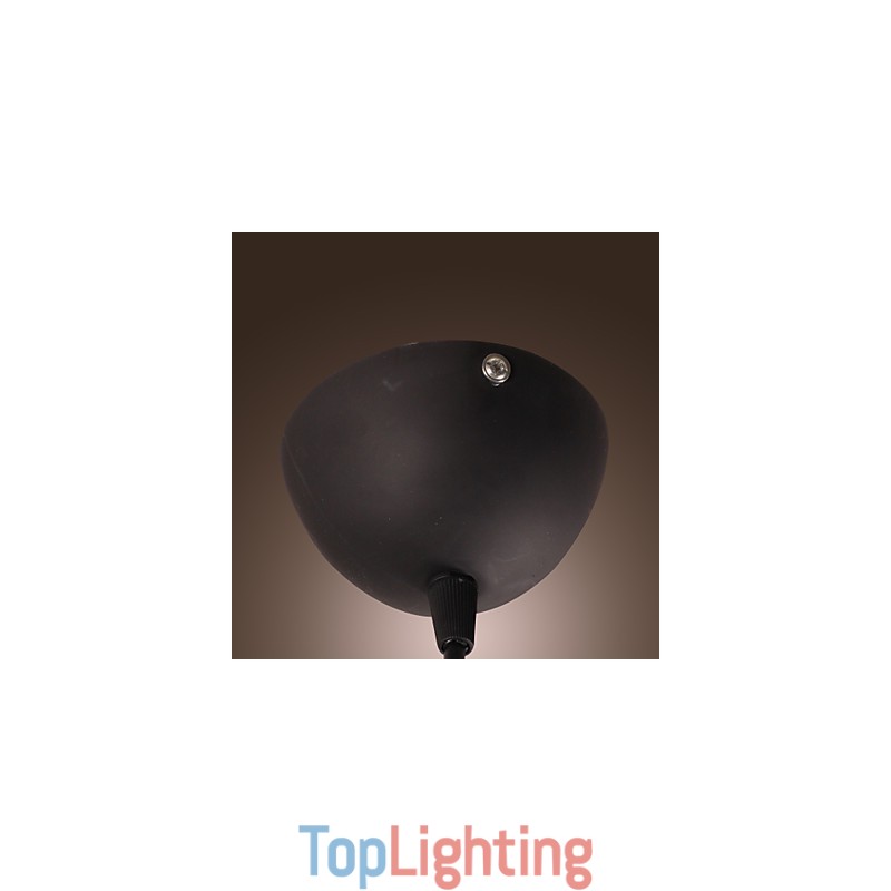 Modern Contemporary Retro Bowl Mini Style Painting Pendant Light