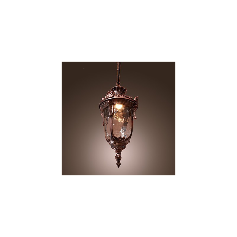 Antique Inspired Pendant Light with 1 Light