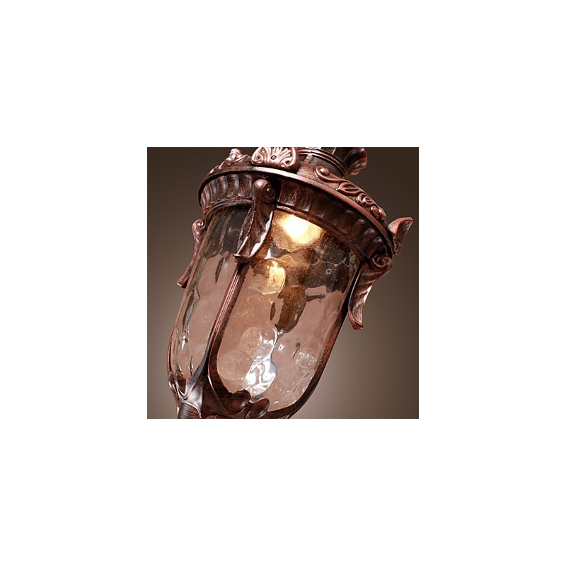 Antique Inspired Pendant Light with 1 Light
