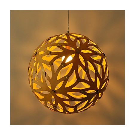 Retro Country Wood Bamboo Pendant Light Retro Country Wood Bamboo Pendant Light