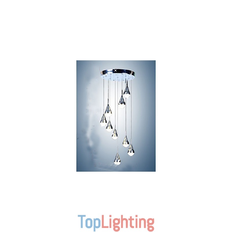 Lamps And Lanterns Stair Stage 9 Head Ceiling Lamp