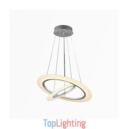 Acrylic Pendant Light Ceiling Hanging Chandelier Lamps Fixtures with 2 rings Acrylic Pendant Light Ceiling Hanging Chandelier Lamps Fixtures with 2 rings