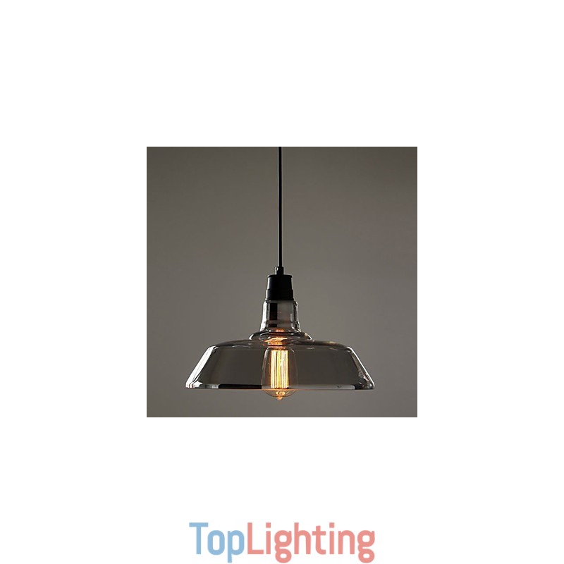 Vintage Electroplated Pendant Light Garage