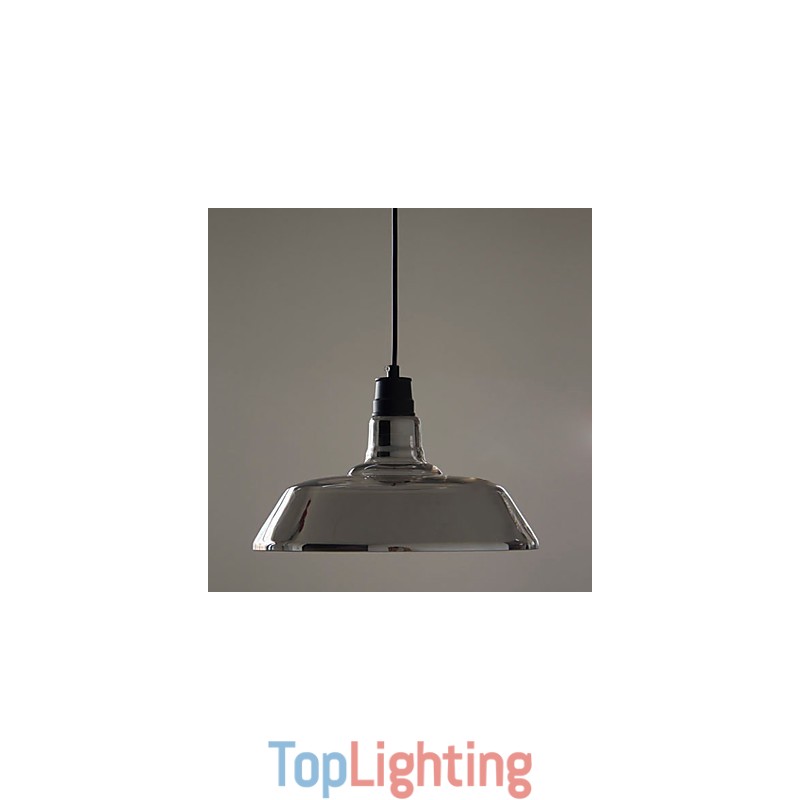 Vintage Electroplated Pendant Light Garage