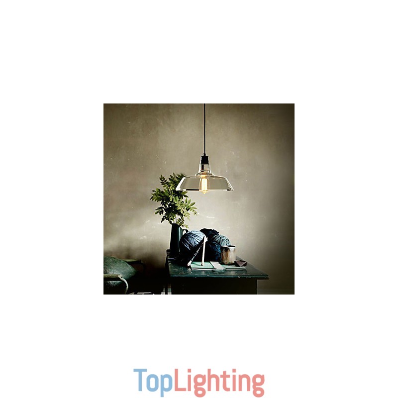 Vintage Electroplated Pendant Light Garage