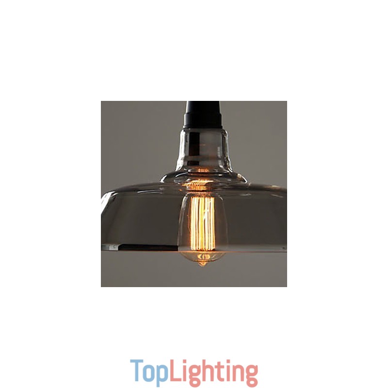 Vintage Electroplated Pendant Light Garage