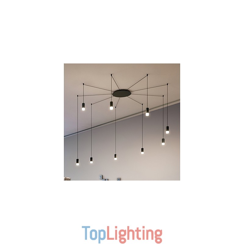Northern Europe Contracted And Geometric Cord design Pendant Light