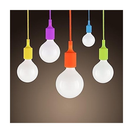 Mini Pendant 1 Light Modern Minimalist Silicone Candy Colors Mini Pendant 1 Light Modern Minimalist Silicone Candy Colors