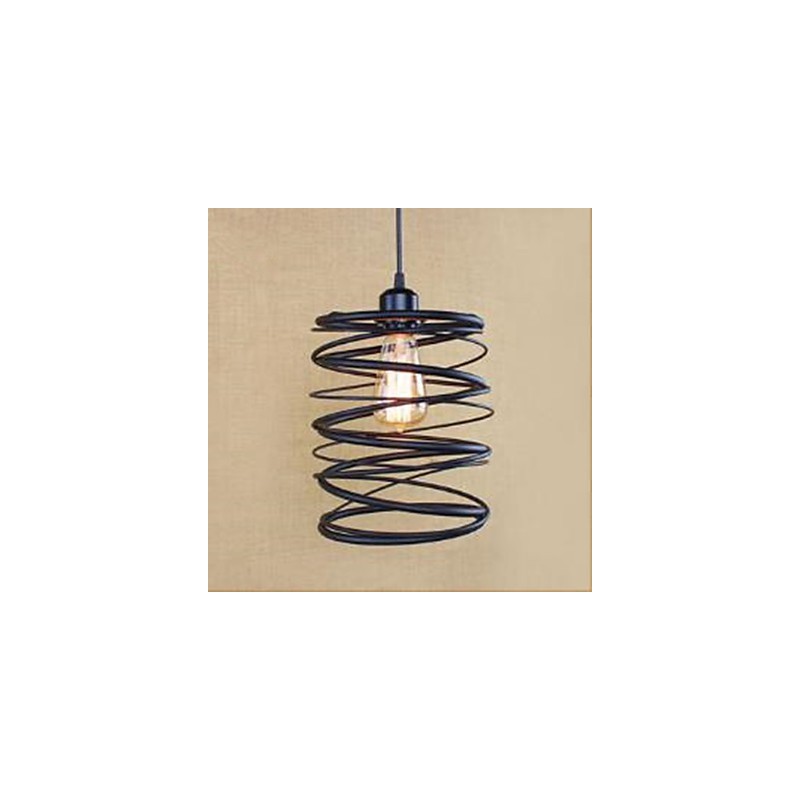 American Restoring Ancient Ways Wrought Iron Hob Creative Modern Single Head Droplight