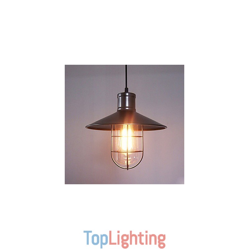 Vintage Retro Mini Style Painting Pendant Light