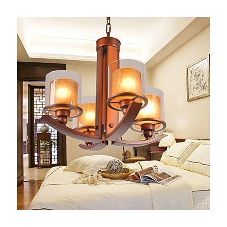 Traditional Classic Retro Mini Style Painting Metal Chandelier Traditional Classic Retro Mini Style Painting Metal Chandelier