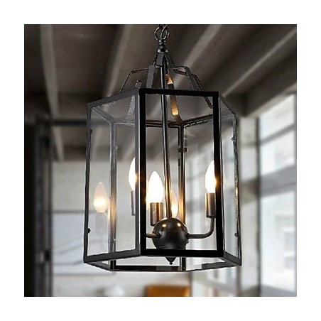 Traditional Classic Vintage Retro Lantern Country Mini Style Painting Metal Pendant Light Dining Traditional Classic Vintage Retro Lantern Country Mini Style Painting Metal Pendant Light Dining