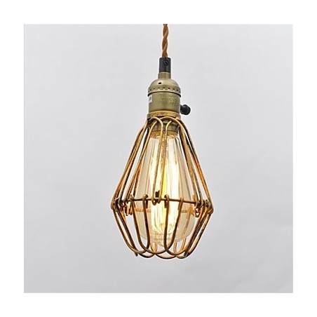 American country Vintage single head lotus Iron Chandelier American country Vintage single head lotus Iron Chandelier