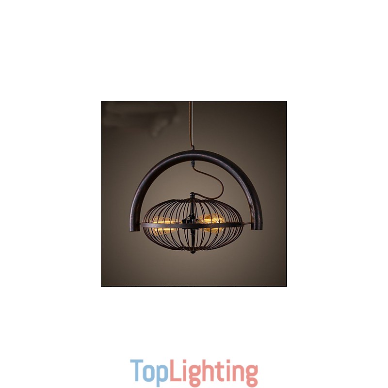 Retro Industrial Wind lamp fan pendant lamp American style