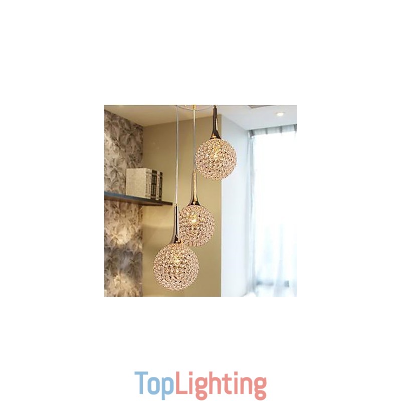 Modern Crystal Chandelier Dish