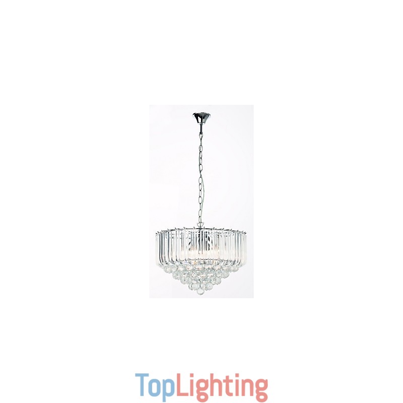 Modern Acrylic Crystal Style Chandelier 5 Lights