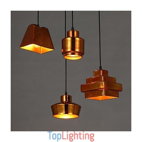 American Country Retro Glass Chandelier Rusty Sitting Droplight American Country Retro Glass Chandelier Rusty Sitting Droplight