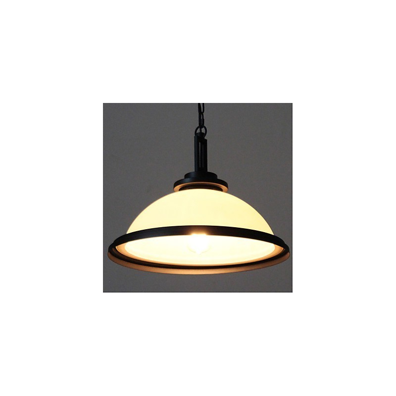 Pendant Lights Rustic Lodge Metal Painting Black