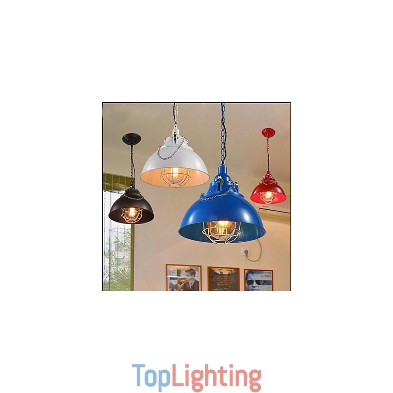 The Metal Iron lamp Single Head Pot Chandelier