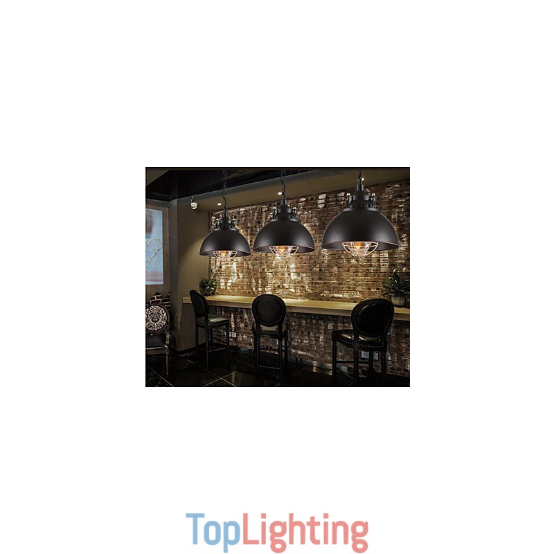 The Metal Iron lamp Single Head Pot Chandelier