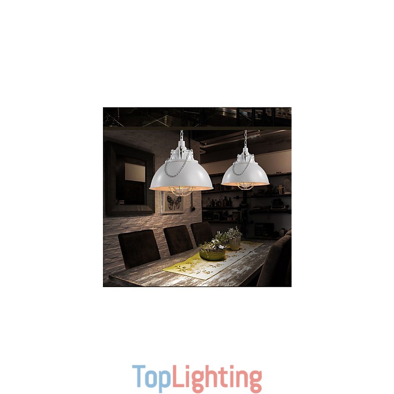 The Metal Iron lamp Single Head Pot Chandelier