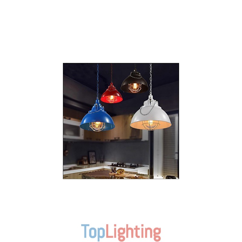 The Metal Iron lamp Single Head Pot Chandelier