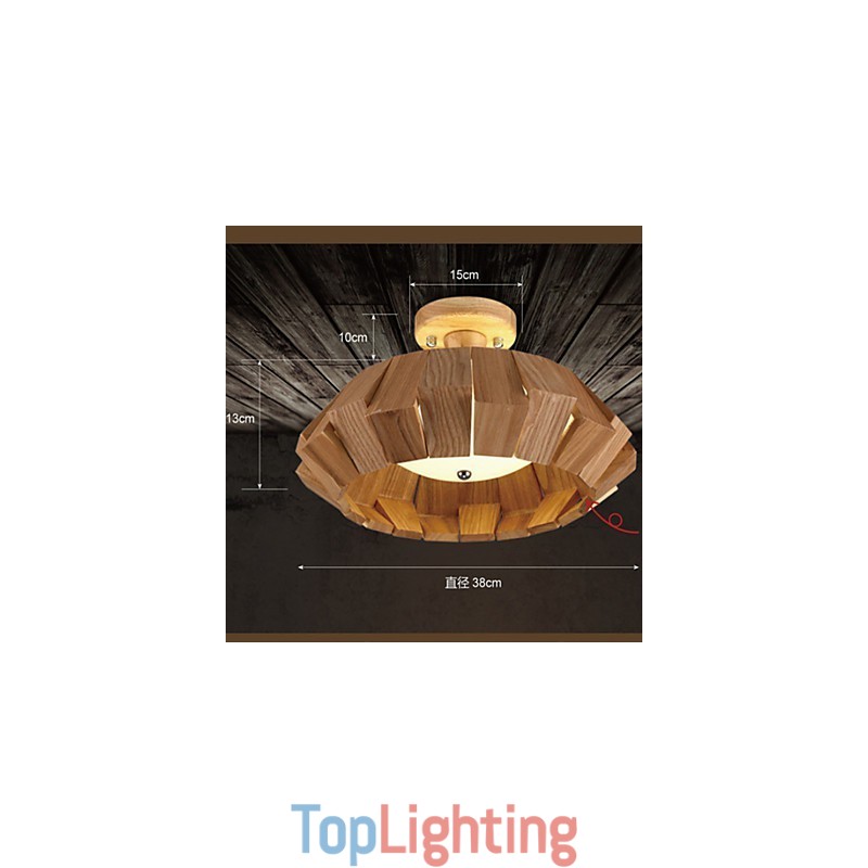 Modern Contemporary Country Mini Style Others Wood Bamboo Pendant Light