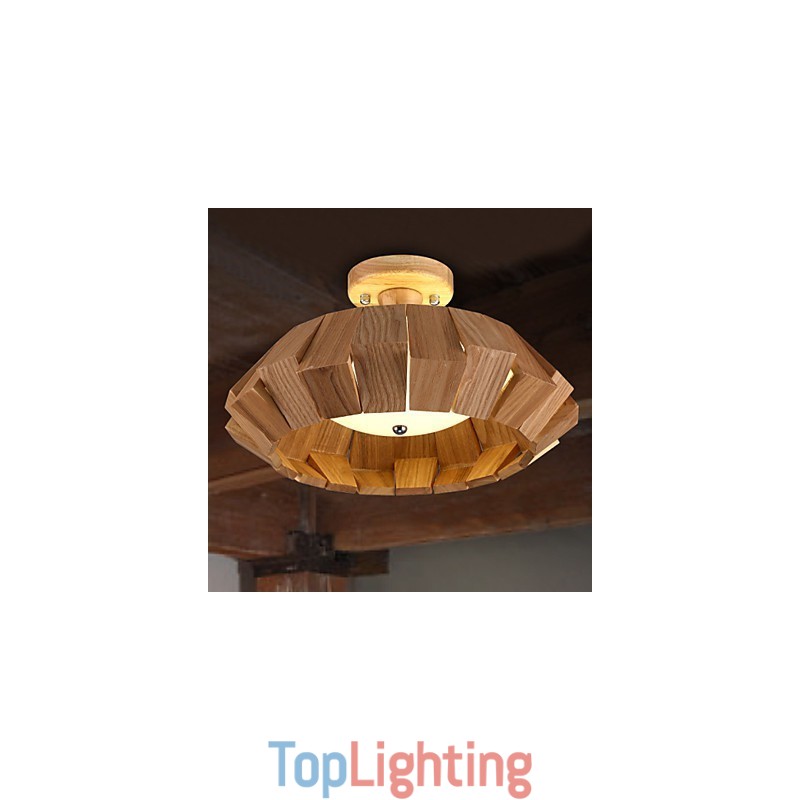 Modern Contemporary Country Mini Style Others Wood Bamboo Pendant Light