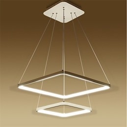 Modern Design 4Pendant Light Two Rings