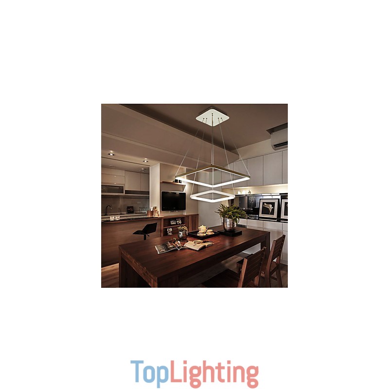 Modern Design 4Pendant Light Two Rings