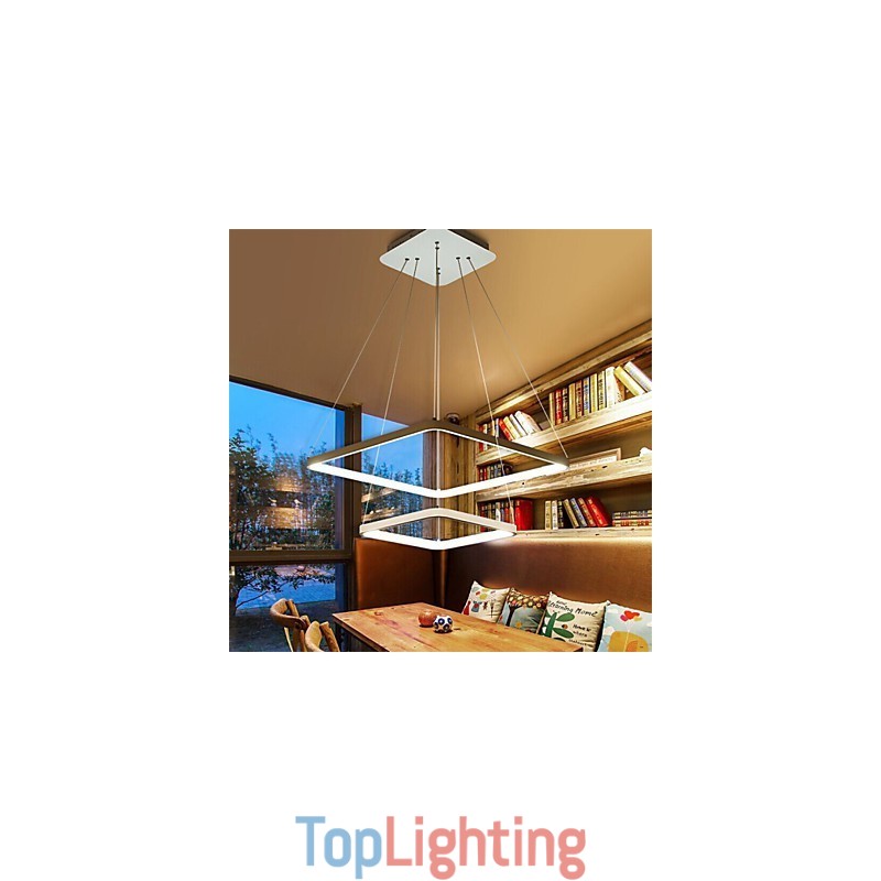 Modern Design 4Pendant Light Two Rings