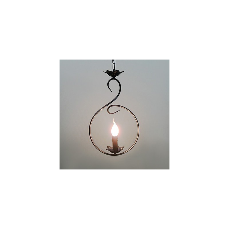 Country Mini Style Bronze Pendant Light