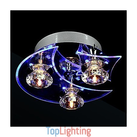 Chandelier Modern Crystal Living 3 Lights Chandelier Modern Crystal Living 3 Lights