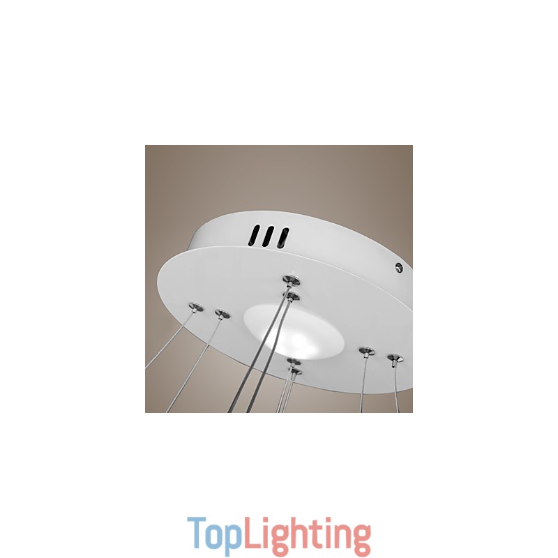 Modern Design Pendant Light 4High Quality Acrylic Double Ring Fit