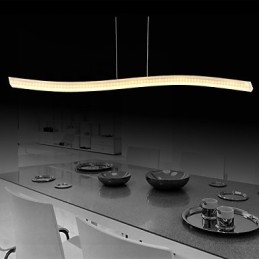 Modern Contemporary Chrome Pendant Light