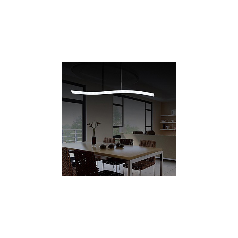 Modern Contemporary Chrome Pendant Light