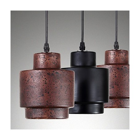 Edison Vintage Industrial Lighting Ceramic Lamp Suspension Luminaire Hanging Lighting For Home Decorate